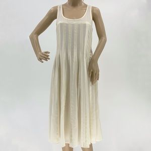 Narciso Rodriguez Tonal Stripe Fit & Flare Dress 4